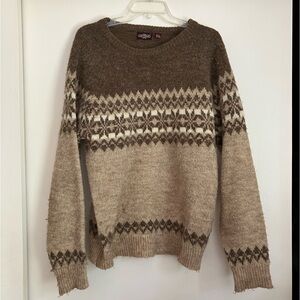 Vintage Korean Alpine Blended Wool Sweater